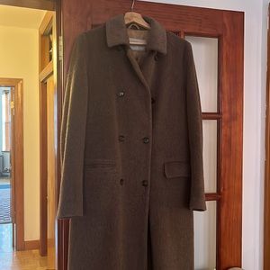 Vintage Italian Wool Top Coat